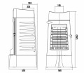 Piec koza INVICTA CHAMANE 10 schemat