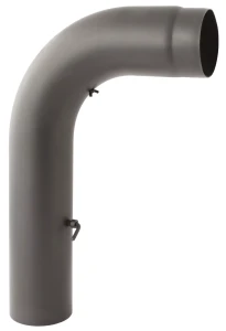 Kolano gięte wysokie 90º 130 mm z szybrem i rewizją