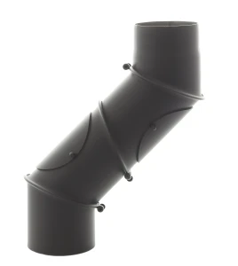 Kolano nastawne 200 mm z rewizjami - 4 segmenty