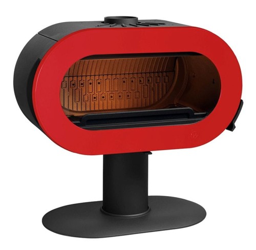 Piec koza INVICTA FIFTY emalia czerwona